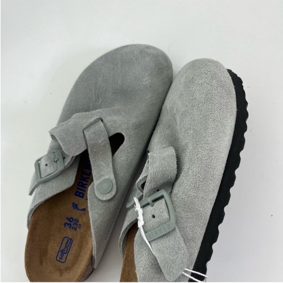 Birkenstock Boston Pure Sage Size 5 NEW - Picture 12 of 15